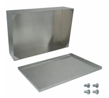 8123-C PLAIN ALUMINUM attēls